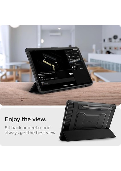 Galaxy Tab S10 Fe Plus Kılıf Rugged Armor Pro Black - ACS09381 fırsatları
