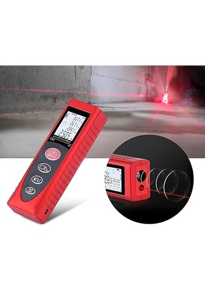 W-80 80 Metre Lazer Metre Mesafe Ölçer fırsatları