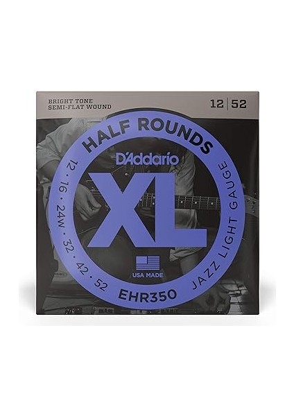 EHR350 Elektro Tel Set Half Round Jazz Lıte fiyatları