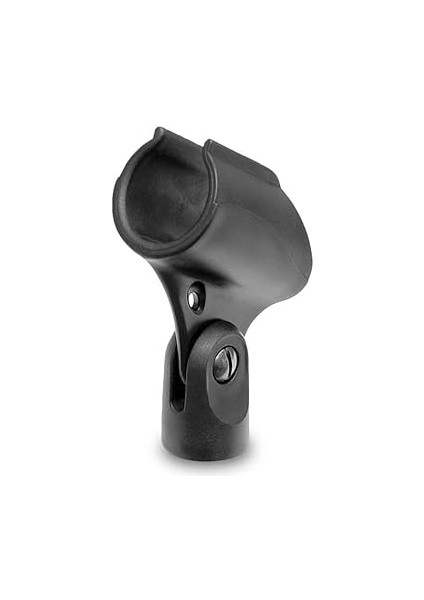 Evrensel Mikrofon Standı - M-6 Mikrofon Montaj Tutacağı ve Yüksekliği 27,5 "ila 57" Inç Arasında Ayarlanabilir Yükseklik, Kompakt Yuvarlak Taban Plakası - Hızlı Ayar Kilit Sıkı Düğme Hafif ve modelleri