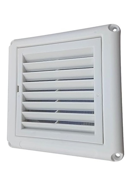 100 mm Sraure Louvred Hava Havalandırma Kapağı Izgarası Hava Firar Kapakları, Boru Için Dış Kurutma Makinesi Havalandırma Kapağı fırsatları