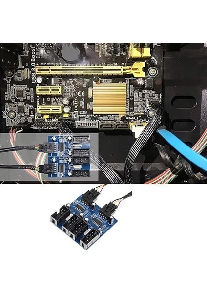 Pin USB Çoklayıcı Anakart Için 4 Port USB 2.0 Çoklayıcı fırsatları