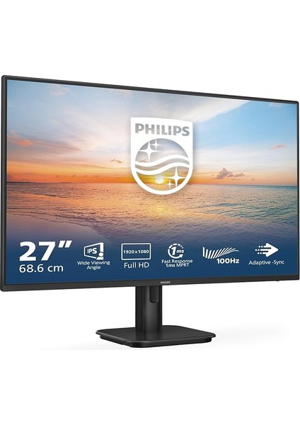 Monitör Usb-C 27" (27") 1920 x 1080 (Full Hd) Monitör 1000 Serisi