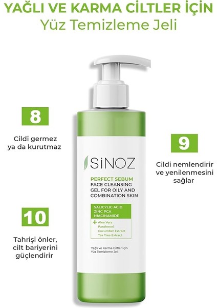 Yağlı ve Karma Cilt Temizleme Jeli 400 ml indirimleri