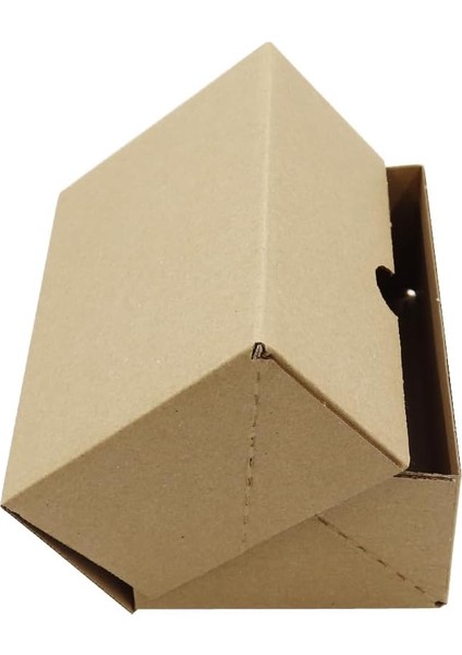 cm Kilitli E-Ticaret Kargo Kutusu - 5'li Paket | Küçük Karton Kutu | Dayanıklı Kraft Malzeme | Online Sipariş, Kargo ve Paketleme Için Uygun