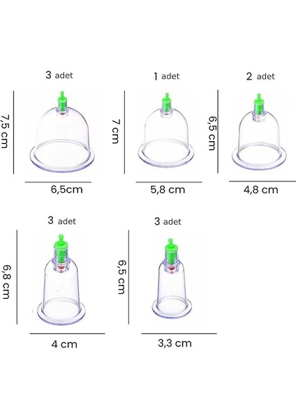 Hacamat Seti, Hacamat Kupası Tam Set -Canlandırıcı Selülit ve Çatlak Giderici fiyatları