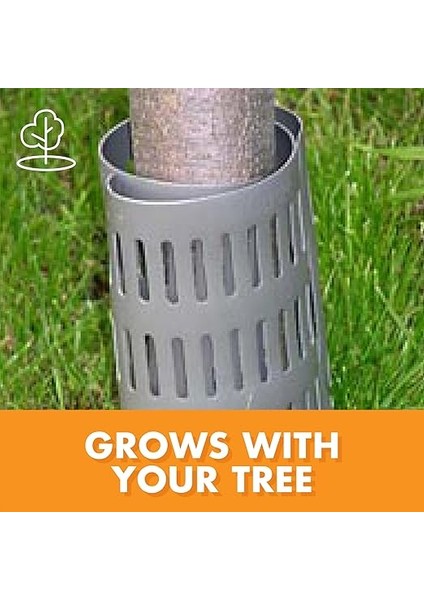 Easyflex Plastik Ağaç Gövde Koruyucu, 12 Adet, Gri (1131-12C) modelleri