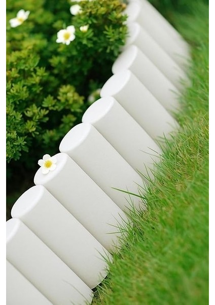 Gardentools Bahçeshop Star Gardentools Beyaz Çim Bordürü 2.3 Metre Çim Ayırıcı indirimleri