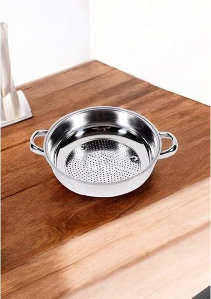 Çelik Kulplu Çok Amaçlı Makarna Süzgeçi indirimleri