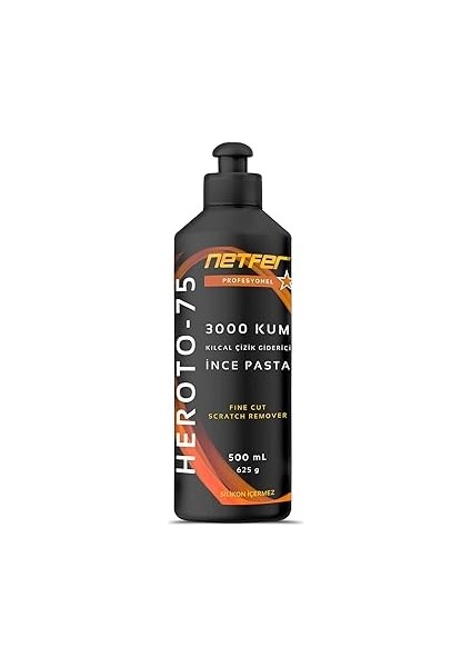 3'lü Ince Kalın Pasta Cila Set - 3X500 ml modelleri