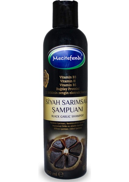 Siyah Sarımsak Şampuanı, 250 ml