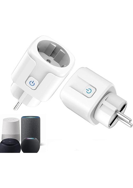 Protokol Ç I 16A Akıllı Fiş, Yüksek Güçlü Cihazların Kontrolü, Gösterge Işığı, Çocuksu Koruma, Yeniden Başlatma Durumu