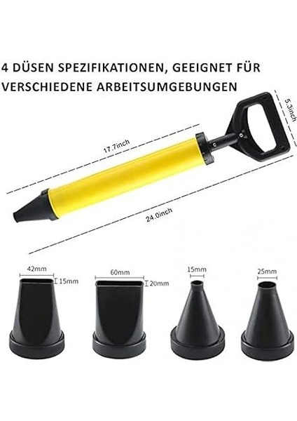 Harç Püskürtücü, Harç Tabancası, Derz Şırıngası Için Derz Tabancası, 4 Başlıklı El Harcı Pompası, Kiremit Uçları ve Fayanslar Için Harç Püskürtücü Kiti indirimleri