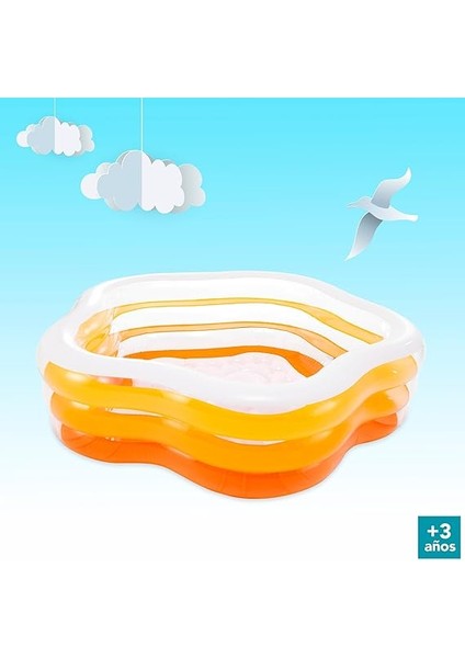 4renk Yumusak Tab.5gen Havuz 185X180X53CM - Asorti fırsatları