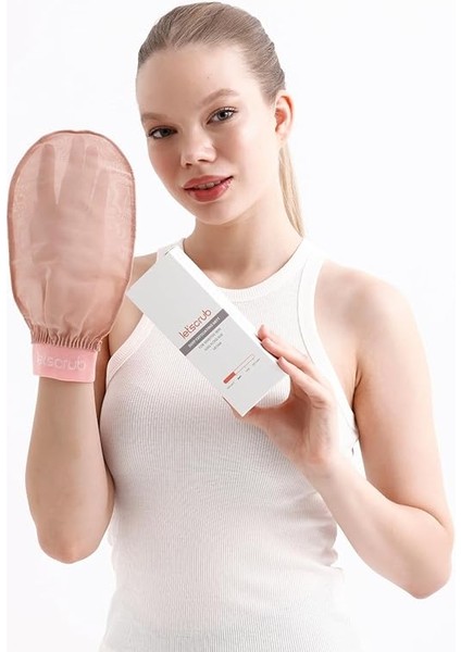 Lastikli Banyo Duş Kesesi Peeling ELDIVENI%100 Floş Ipek Hassas Ciltler Için fırsatları