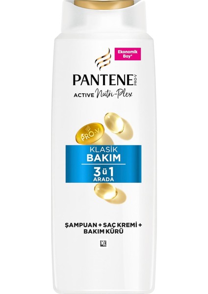 Temel Bakım 3'ü 1 Arada Şampuan 625 ml