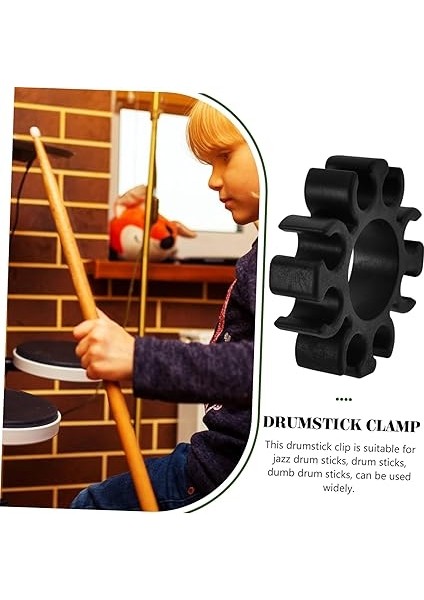Silikon Davul Çubuğu Tutucu Klipsi Elektronik Davul Standı Için Kolay Kurulum ve Kullanım Esnek ve Dayanıklı Tasarım Çaplı Standlar indirimleri