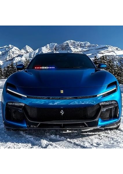 Beyaz Mavi 14 Mod 12 LED Flaş Araç Iç Dış Panel Çatı Ön Arka Cam Oto Çalışma Lambası S12 Işık Çubuğu Spot Vantuzlu Çakmaklık Girişli Acil Ikaz Sinyal Polis Çakar Gece Gündüz Çalışan Lamba fiyatları