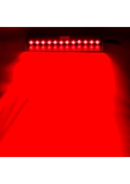 Beyaz Mavi 14 Mod 12 LED Flaş Araç Iç Dış Panel Çatı Ön Arka Cam Oto Çalışma Lambası S12 Işık Çubuğu Spot Vantuzlu Çakmaklık Girişli Acil Ikaz Sinyal Polis Çakar Gece Gündüz Çalışan Lamba fırsatları