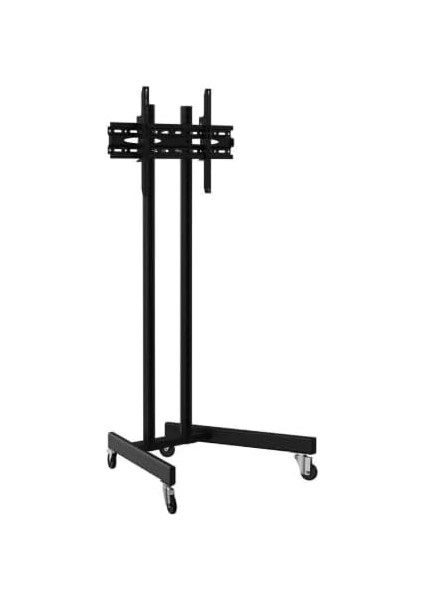 Tv/fuar Standı Metal Ayaklı Tekerlekli Tv Sehpası/ünitesi 40” Inç – 75” Inç modelleri