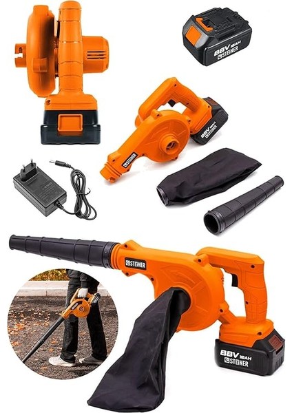 Alman 88 V Akülü Körük Hava Körüğü Yaprak Üfleme Makinesi Bilgisayar Pc Temizleme Emme Özellikli fiyatları