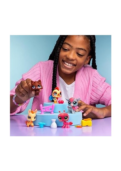 Pet Shop Minişler 5'li Figür Seti S1 - Minişler Çiftlikte indirimleri