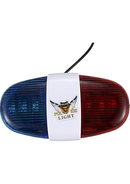 Yi Bisiklet Polis Sirenli Elektronik Korna 6 Işık 4 Farklı Melodi Mavi - Kırmızı fırsatları