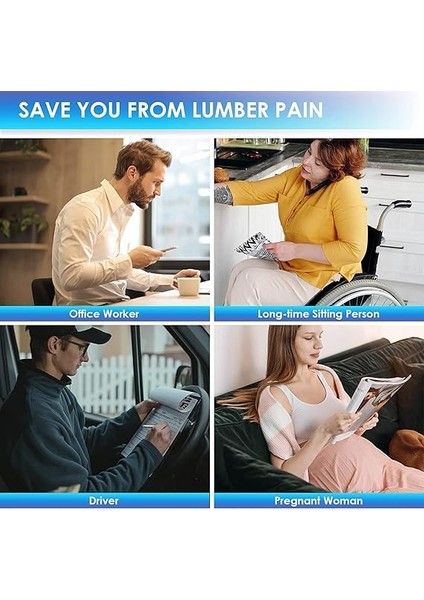 Planet Bel Yastığı Bel Destek Yastığı Ortopedik Visco Yastık indirimleri