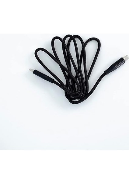 DLC5531C C To C Şarj Kablosu, 480 Mbps, Siyah Örgülü- Kutu fırsatları