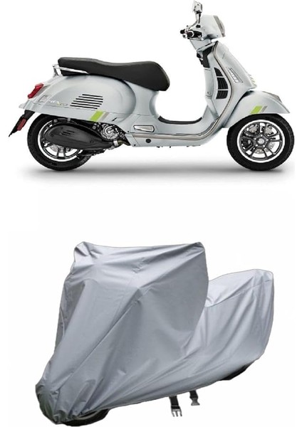 Vespa Gts 300 Supertech Arka Çanta Uyumlu Ultra Kalın Motosiklet Brandası