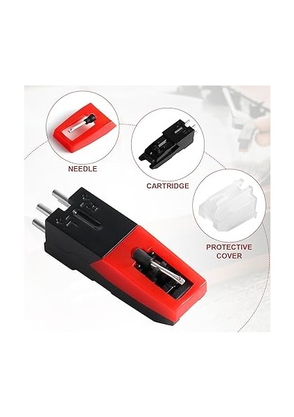4 Adet Evrensel Kayıt Çalar Kartuşu, Pikap Kartuşları Yedek Elmas Stylus Iğne Kayıt Oynatıcı Iğnesi, Vinil Kayıt Oynatıcı, Lp Fonograf, Victrola, Ion, Crosley Için Iğne fırsatları