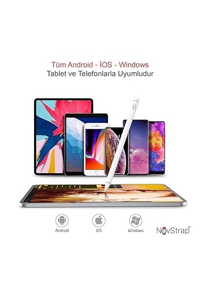 Huawei Matepad PRO/11/12X/11.5/AIR/SE T5/T8/T10 ile Uyumlu Dokunmatik Tablet Kalemi DZ870 Active Stylus Pencil modelleri