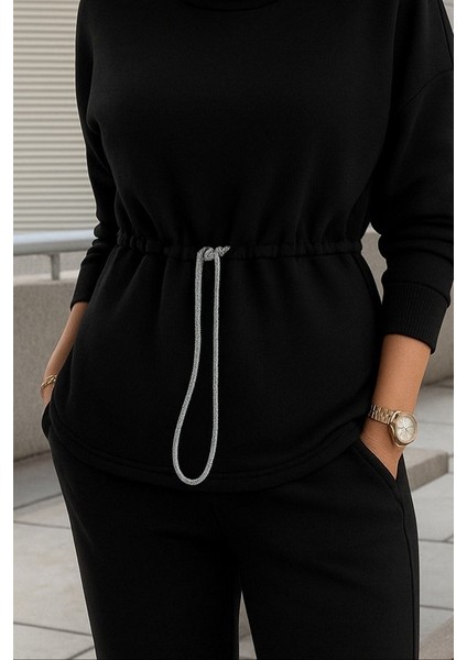 Eyesof Kadın Uzun Kollu Balıkçı Yaka Belden Lastikli Modal Bluz ve Pantolon Ikili Takım fiyatları