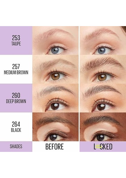 Parıs Super Lock Brow Glue Kaş Sabitleyici Maskara - Taupe modelleri