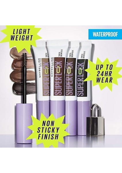 Parıs Super Lock Brow Glue Kaş Sabitleyici Maskara - Taupe fırsatları