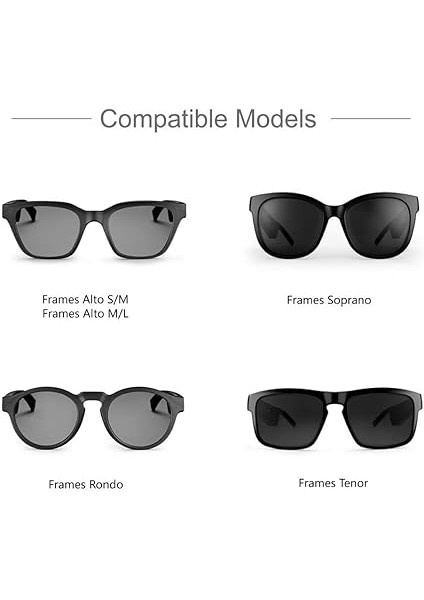 Şarj Kablosu Ile Uyumlu Bose Frames Alto S/m M/l, Bose Frames Rondo, Bose Frames Soprano, Bose Frames Tenor Şarj Cihazı - 3.3ft 100CM USB Manyetik Şarj Istasyonları fiyatları