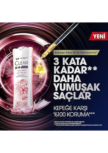 Women Kepeğe Karşı Etkili Şampuan Yumuşak ve Parlak 350 ml modelleri