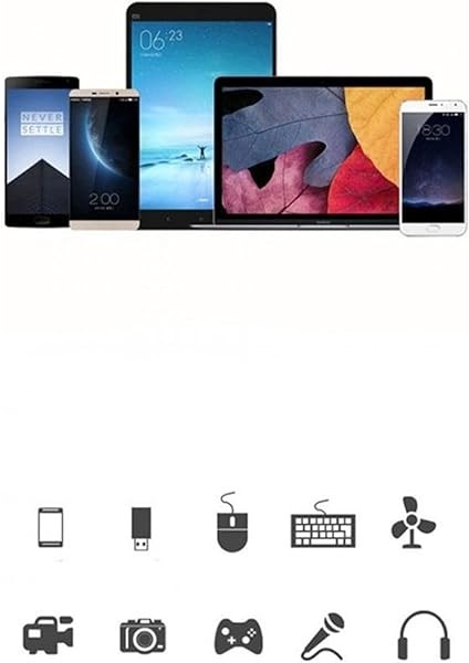 Type-C Hub To USB 3.0 Otg USB Dönüştürücü Plastik Siyah indirimleri