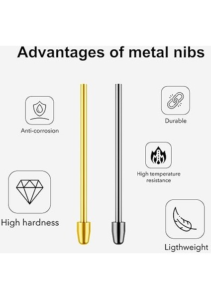 Metal Uçlar/uçlar Samsung Galaxy Tab S9/S9FE+/S9 Ultra/s8/s8+/s8 Ultra/s7/s7 Fe/s6/s6 LITE/S22/S23/S24 Ultra S Kalem, Plastik + Bakır + Titanyum Uçlar/ipuçları+Klips + Düzenleyici (2+6 Parça Set) indirimleri