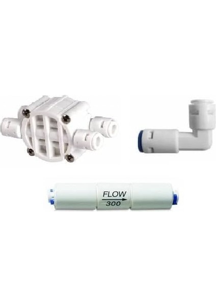 SZKSET4693 Su Arıtma Cihazı Yenileme Kiti Shut Off - Flow - Check Valf Quick