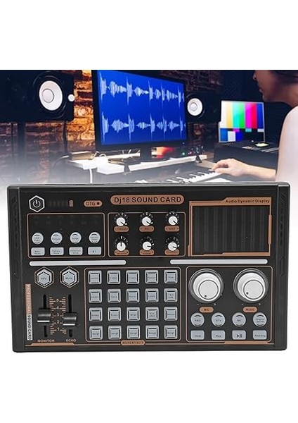 Ses Mikseri Gürültü Bastırma ile Çok Ses Efektleri, Dj'ler ve Flamalar Için Canlı Kart fiyatları