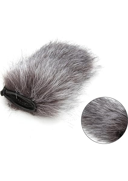 Kürk Mikrofon Ön Camı, Küçük, Düşmez, Yüksek Performanslı Mikrofon Ön Camı, Suni Kürkten, Evrensel, Uzun Boru Röportaj Mikrofonları Için indirimleri