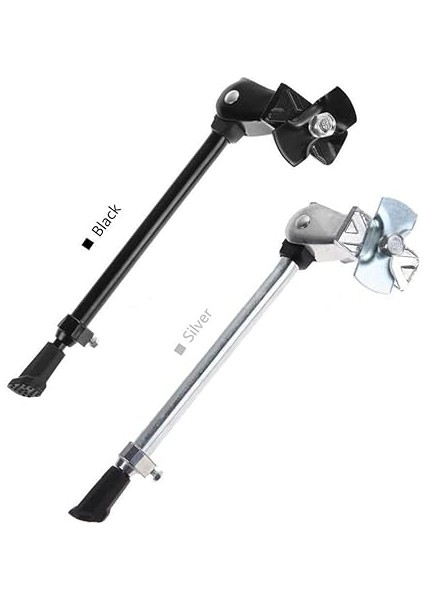 1 Bilgisayar Ayak Desteği Bisiklet Arka Montaj Yan Destek Bisiklet Park Rafı Alüminyum Ayaklık Bisiklet Tekme Standı Ayarlanabilir Stand Yan Duruş Dağınık Boncuklar Aksesuarlar modelleri