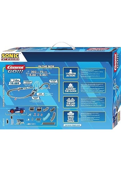 Go Challenge - Sonic Tek Kişilik Yarış Pisti fırsatları