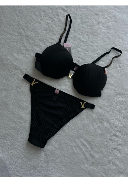 Taş Askılı V Detaylı Sütyen Takımı modelleri