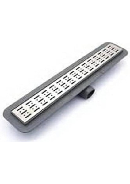 60 cm Duş Kanalı Yer Sifonu Gider Krom - Wuvera