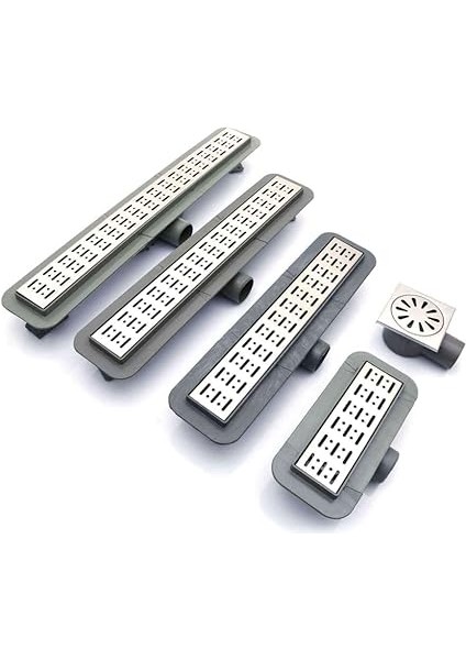 60 cm Duş Kanalı Yer Sifonu Gider Krom - Wuvera indirimleri