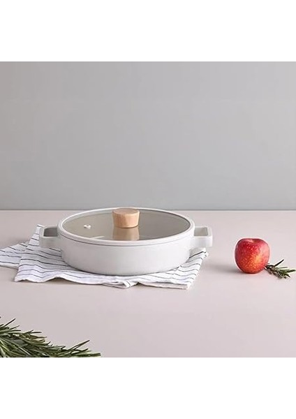 D-NEOF226L Fıka Cam Kapaklı Alumınyum Sıg Tencere 26 cm Be fiyatları