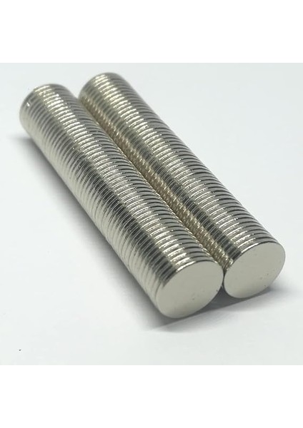 Adet 9x1,5 mm Yuvarlak Güçlü Neodyum Mıknatıs (Çap 9mm Kalınlık 1,5mm) fiyatları