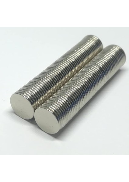 Adet 9x1,5 mm Yuvarlak Güçlü Neodyum Mıknatıs (Çap 9mm Kalınlık 1,5mm) modelleri